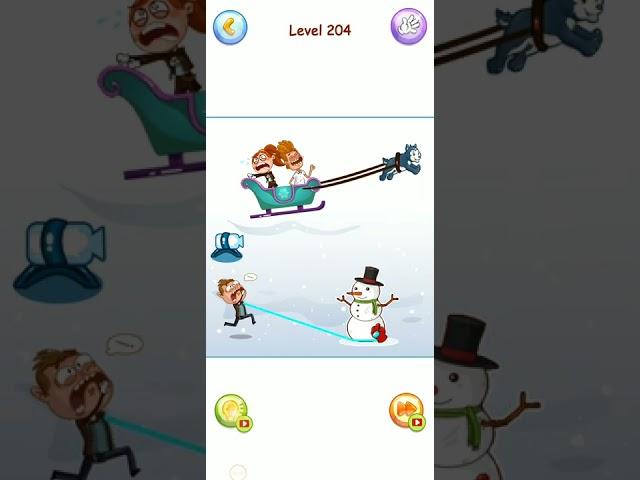 Troll Robber Gamepaly level 204 #shorts