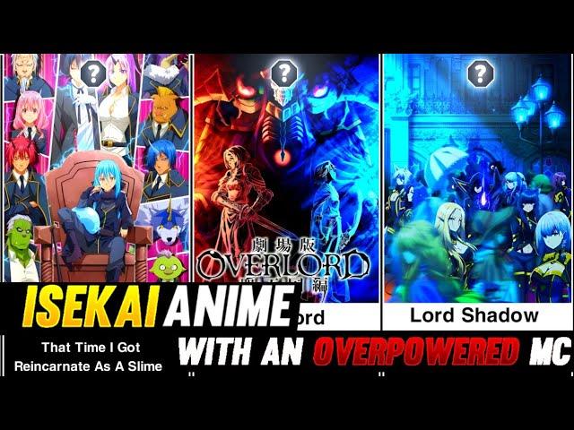 Isekai Anime With An Overpowered Main Character