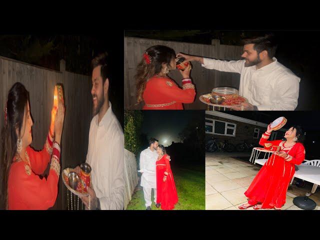 FIRST KARWACHAUTH IN UK SUKAR AA CHANDR MAA NIKAL AYA || #mrmrssalaria