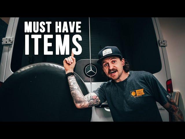 10 VAN LIFE Items / Hacks You Might Not Have Thought Of