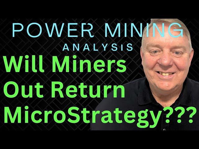 Top Bitcoin Stocks Breaking Out | Bitcoin Miners vs  MicroStrategy Returns | Latest Bitcoin News Now