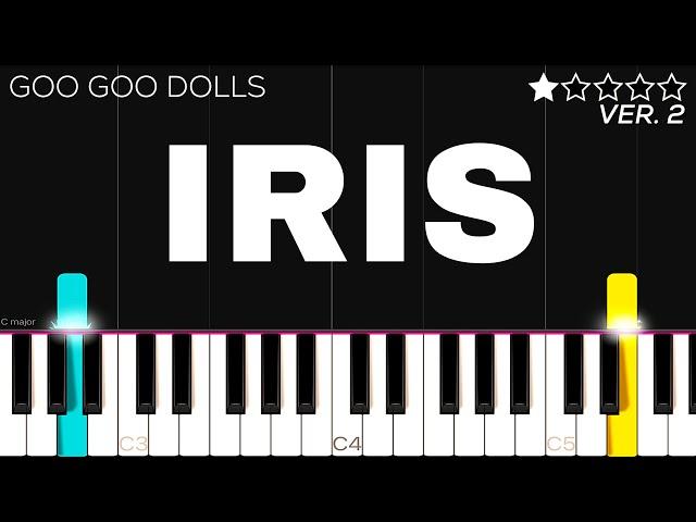 Goo Goo Dolls - Iris | EASY Piano Tutorial