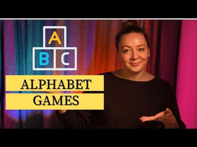 Простые игры для изучения английского алфавита // Alphabet games