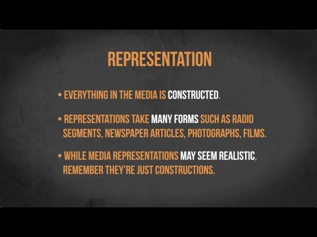 Media Representation | Media in Minutes | Episode 7