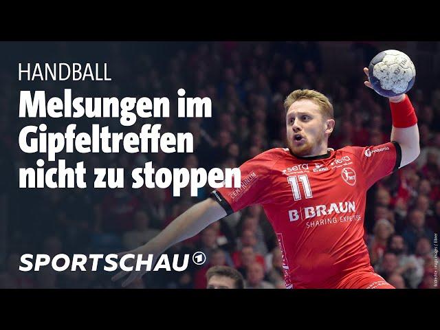 MT Melsungen - TSV Hannover-Burgdorf, Highlights Handball-Bundesliga | Sportschau