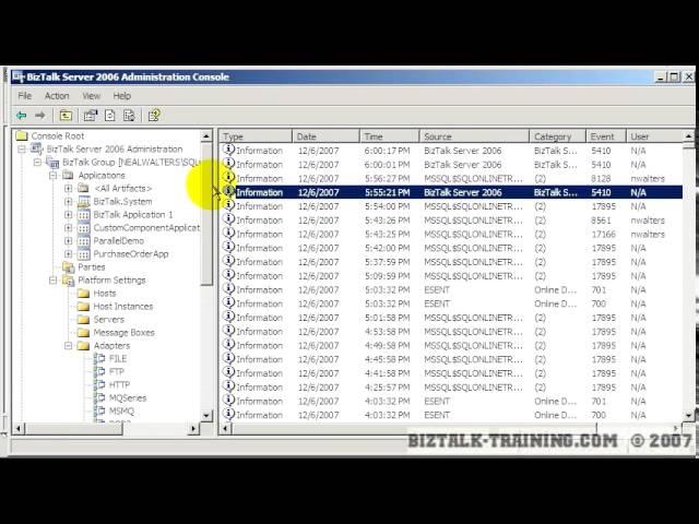 BizTalk 2006/R2 - 01-07 Overview - Biztalk Admin Console