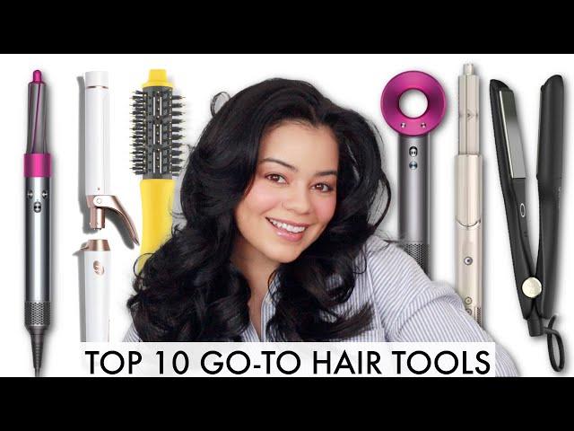 My top 10 GO-TO hair tools of ALL TIME!