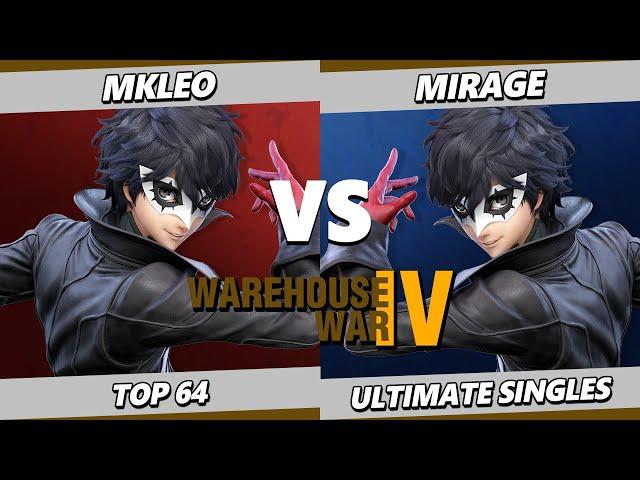 Warehouse War 4 - MkLeo (Joker) Vs. Mirage (Joker, Sephiroth) Smash Ultimate - SSBU