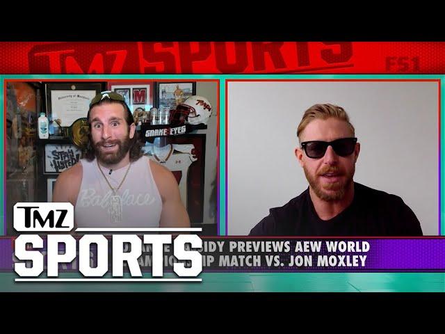 Orange Cassidy Previews AEW World Championship Match Vs. Jon Moxley | TMZ Sports