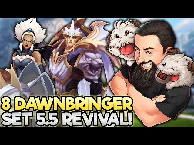 8 Dawnbringer - Welcome Back to the Dawn of Heroes!! | TFT Magic & Mayhem | Teamfight Tactics