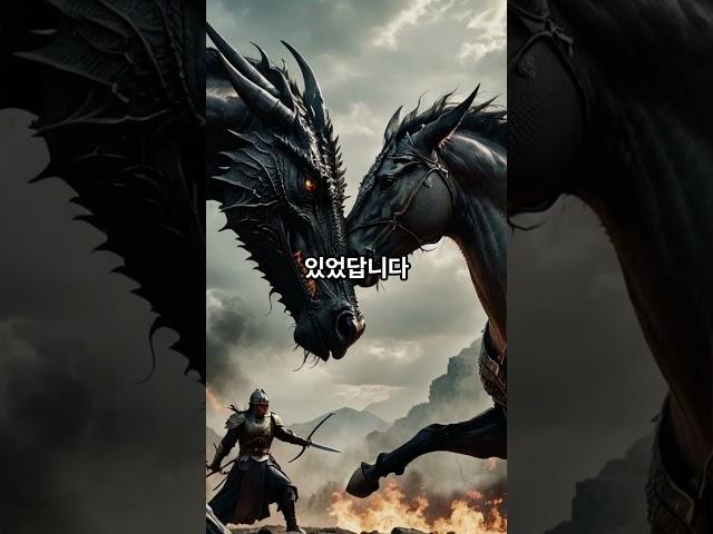 용과 말의 전설에 대해 아시나요? #재밌는 #미스터리