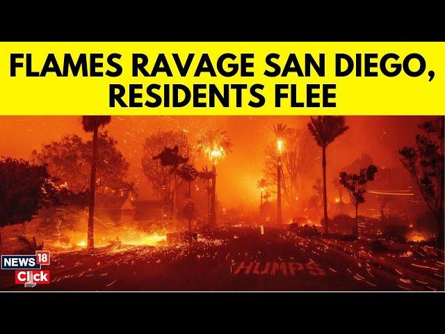 California Fire News | Brush Fire Prompts San Diego Residents To Evacuate | California Fires | N18G