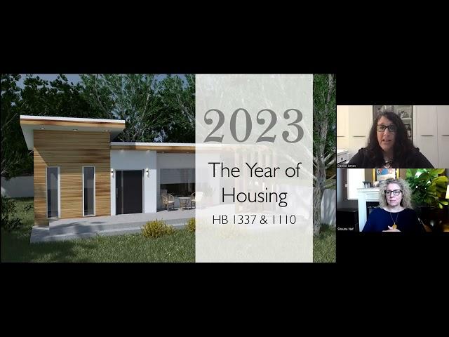 ENCORE 2023/2024 Information -  Denise & Shauna tackle HB 1337 & 1110, Housing Options Certification