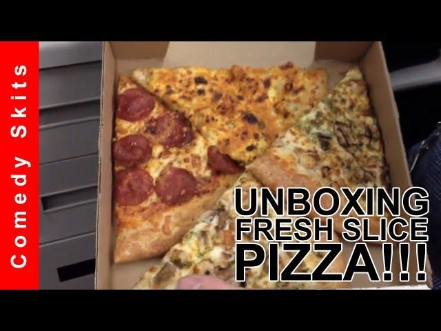 UNBOXING Fresh Slice Pizza!!!