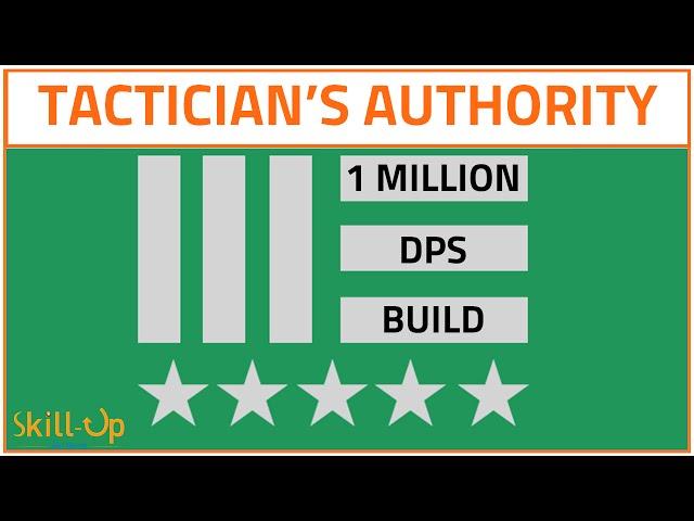 The Division | Tactician's Authority 1 Million DPS Build (202 Gear Score)