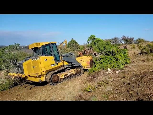 The heaviest land-clearing machines at Kleensite!