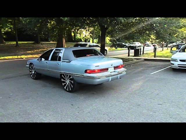 Buick Roadmaster on Starr Wheels at Mlk Park #WhipPaparazzi