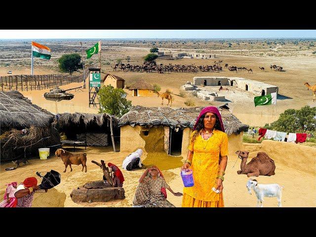 भारत पाकिस्तान सीमा पे बसा अंतिम गाँव | India Pak Border Last Village 