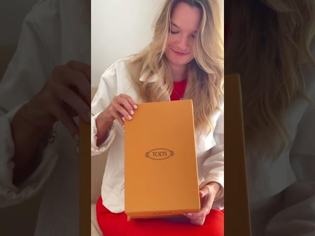 Luxury TOD’s unboxing #unboxing #luxuryunboxing #tods #luxuryhaul