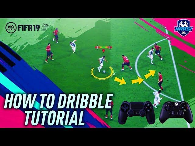 FIFA 19 DRIBBLING TUTORIAL - THE SPEED DRIBBLING - MOST EFFECTIVE FACE UP DRIBBLING - HOW TO DRIBBLE