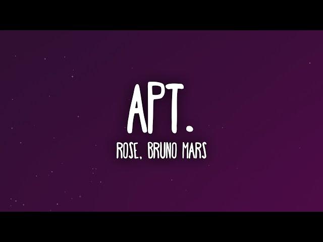 ROSÉ & Bruno Mars - APT.