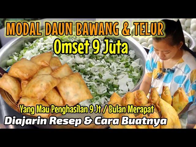 GAK NYANGKA.IRT CERDAS.!! MODAL DAUN BAWANG & TELUR OMSET 9 JUTA. GAK PELIT ILMU.IDE USAHA,IDE JULAN