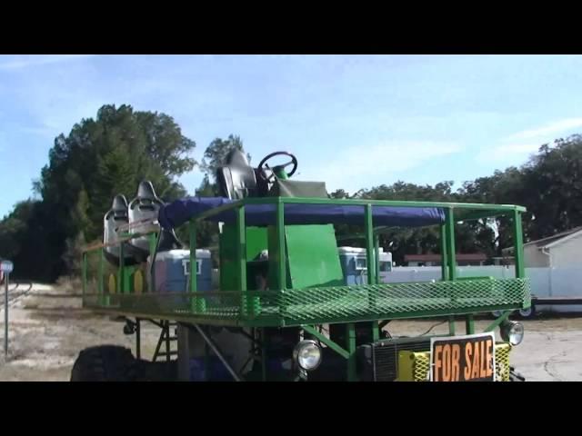 FOUR SALE HUGE REDNECK FLORIDA SWAMP BUGGY WITH FORD V8 POWERED