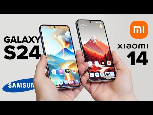 Кто лучше? Xiaomi 14 против Samsung S24 / ОБЗОР / СРАВНЕНИЕ