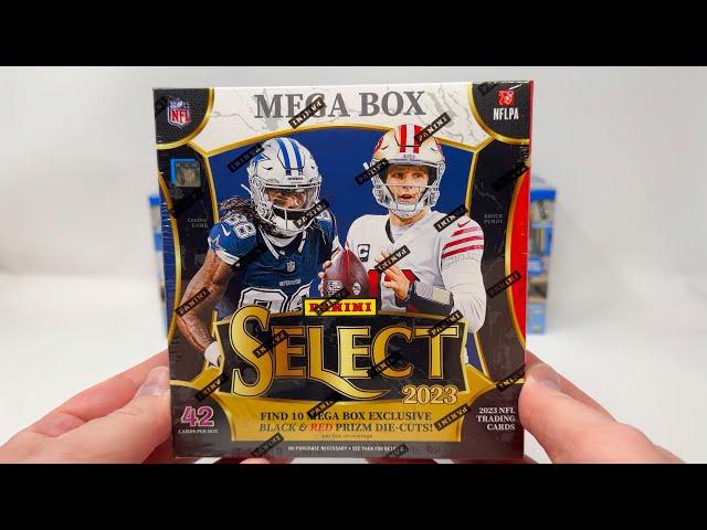 Busting 2023 Panini Select Football MEGA Box