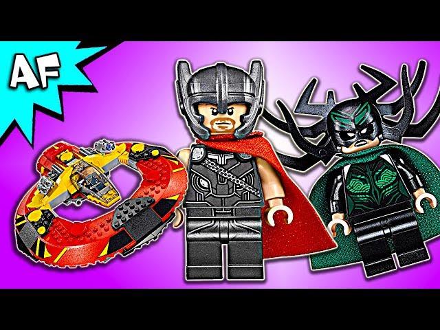 Lego Marvel Thor Ragnarok ULTIMATE BATTLE for ASGARD 76084 Speed Build