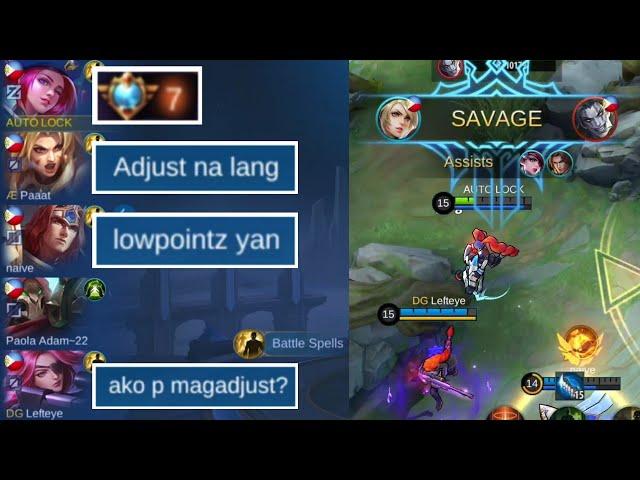 Perfect Savage! Top 7 Philippines Layla Underestimate By Lesley. | MLBB