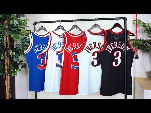 Allen Iverson Authentic Mitchell & Ness Jersey Pickups | I AM RIO P.