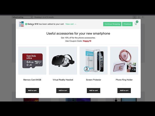 Product Recommendations for WooCommerce - WooCommerce Related Products Popup