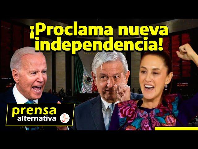 Sheinbaum se lo juró a AMLO!! "La 4T está más viva que nunca"!!