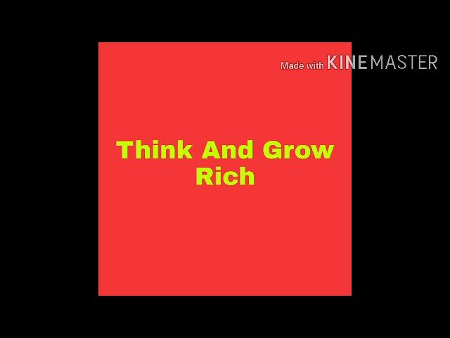 #Thin And Grow Rich