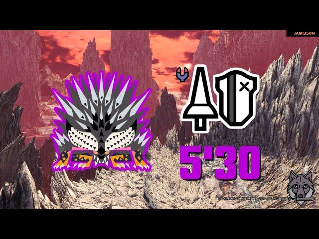 MHW.IB: TEMPERED-RUINER-NERGIGANTE-SPEEDRUN: LANCE (5'30)