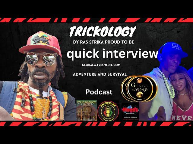 Ras Strika. talk about his new  Ep TRICKOLOGY  Live free style  #jamaica  #uk remix features Artist