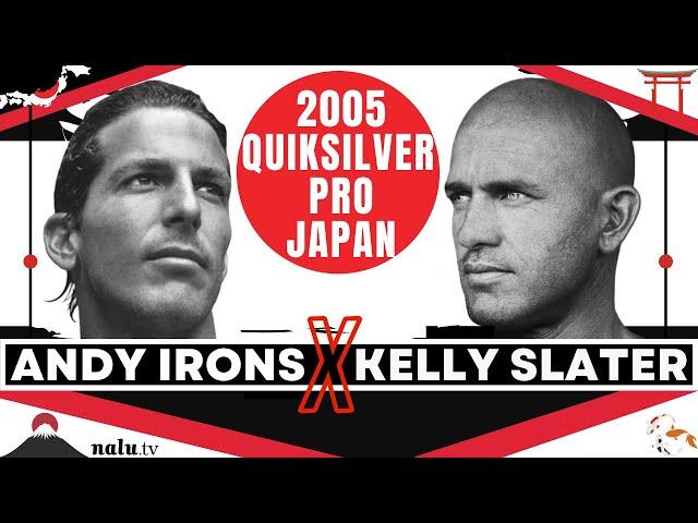 Andy Irons vs. Kelly Slater: The Epic Quiksilver Pro Japan Showdown