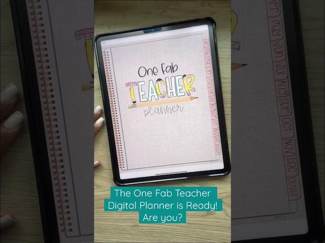 2023-2024 One Fab Teacher Digital Planner