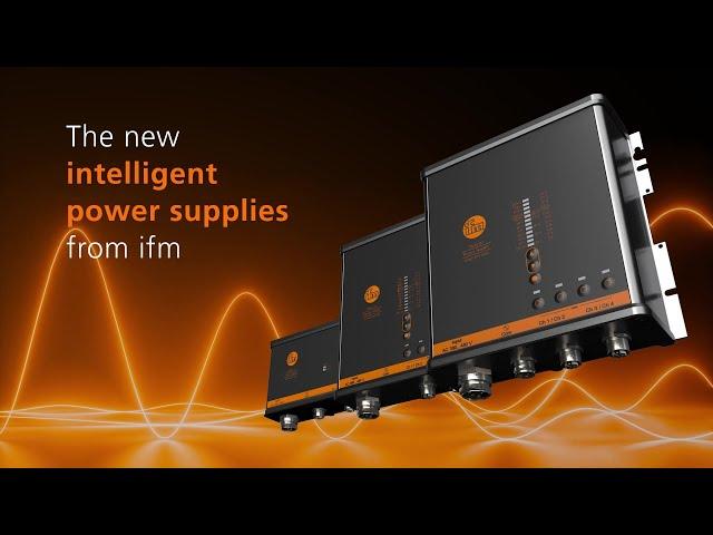 The new intelligent power supplies from ifm