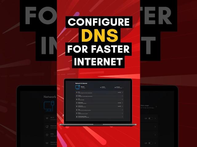 Configure Your DNS for Faster Internet