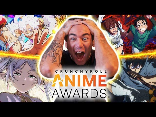 Reacting to the 2025 Crunchyroll ANIME AWARDS