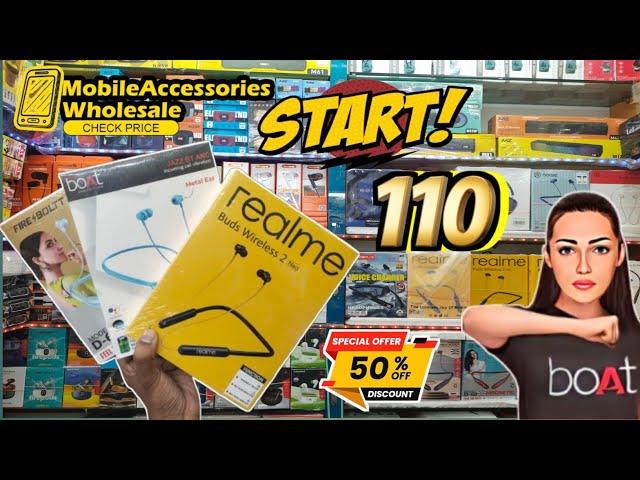 Realme, boat, firbolt only 110 | wholesale mobile accessories store | Raja Enterprise Kolkata