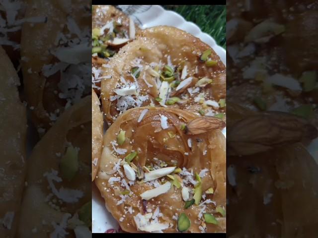 khaja recipe | khaja sweet | खाजा बनाने की विधि | khaja sweet recipe | Chonge recipe  # shorts