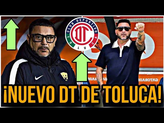  TURCO MOHAMED NUEVO DT de TOLUCA | LLEGARÍA A PUMAS |  REFUERZOS PUMAS 2024