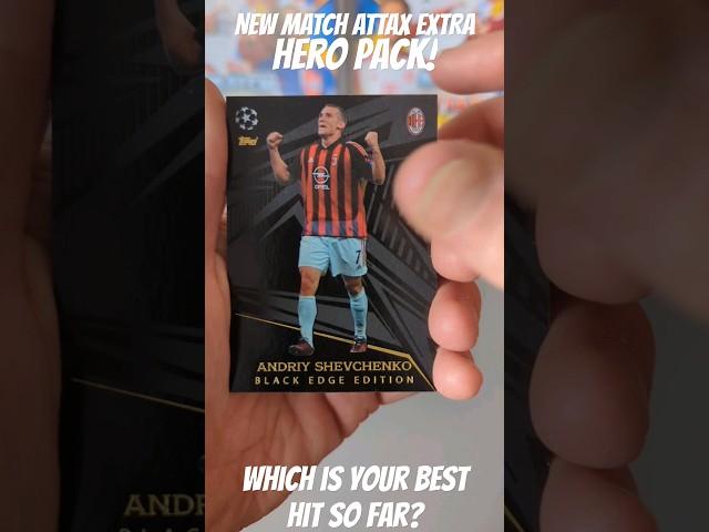 NEW MATCH ATTAX EXTRA 2024 HERO PACK! #topps #matchattax #championsleague #premierleague #shorts