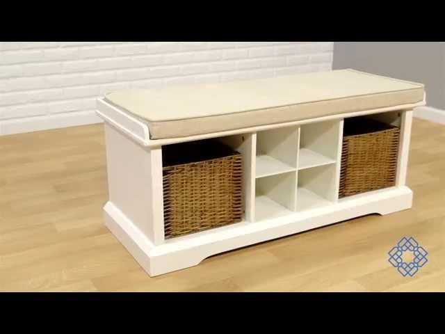 Crosley Furniture Brennan Entryway Storage Bench