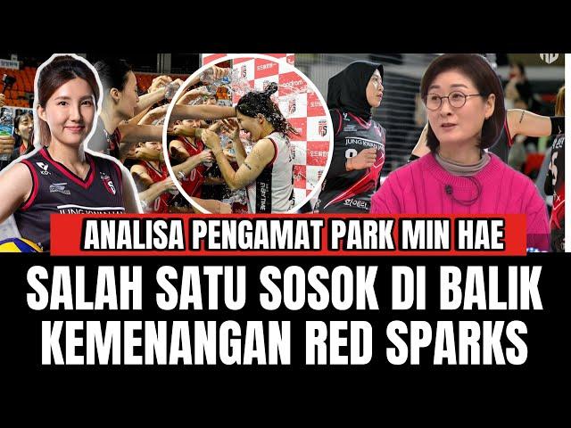 ANALISA PENGAMAT PARK MIN HAE SOSOK DI BALIK KEMENANGAN BESAR RED SPARKS  ADA LIBERO NORAN