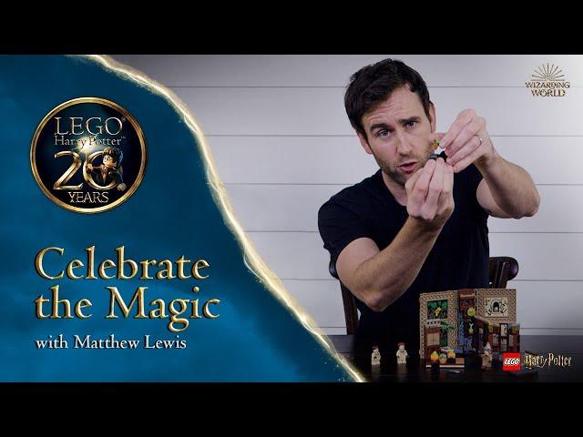 Celebrate 20 years of LEGO Harry Potter with Matthew Lewis