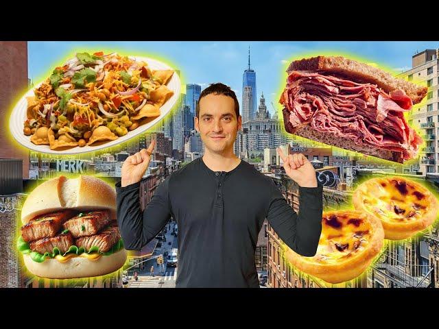 NYC FOOD MARATHON Best of 2024: Brooklyn, Manhattan & Queens (Street Food & Restaurants!)